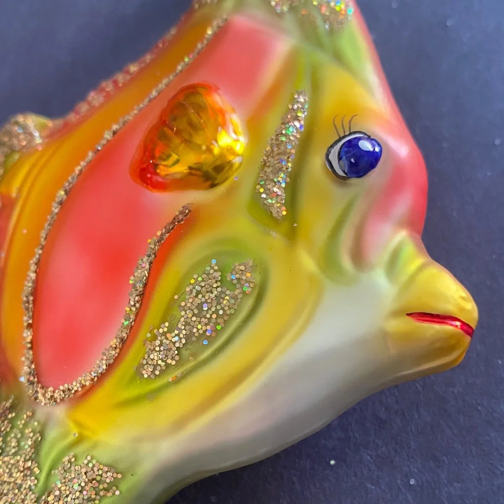 Christopher Radko Angel Fins Fish (rare)